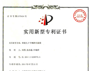 通孔十字阀引流袋